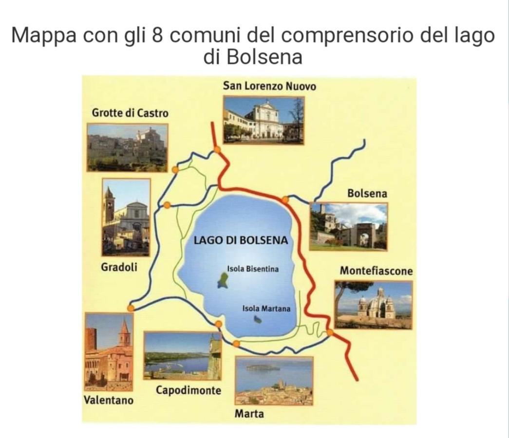 Apartamento Casa Giulia Canino Exterior foto